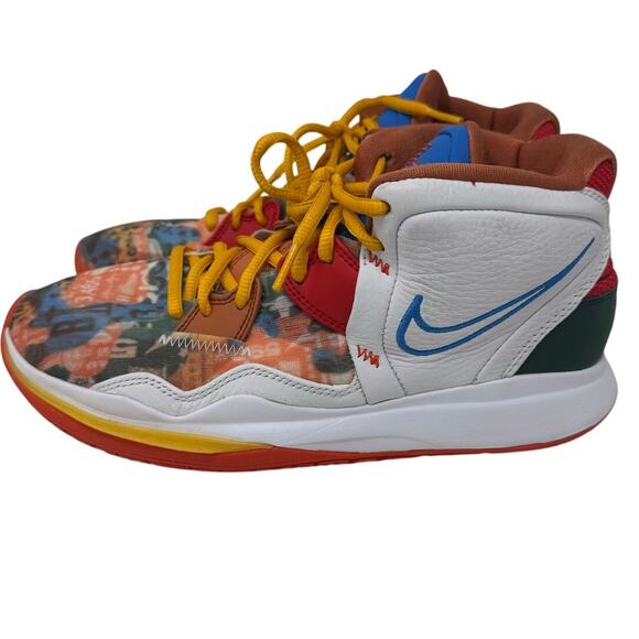 Nike Kyrie Infinity 'KY-D' White Light Photo Blue Multicolor CZ0204-100 - Picture 8 of 11